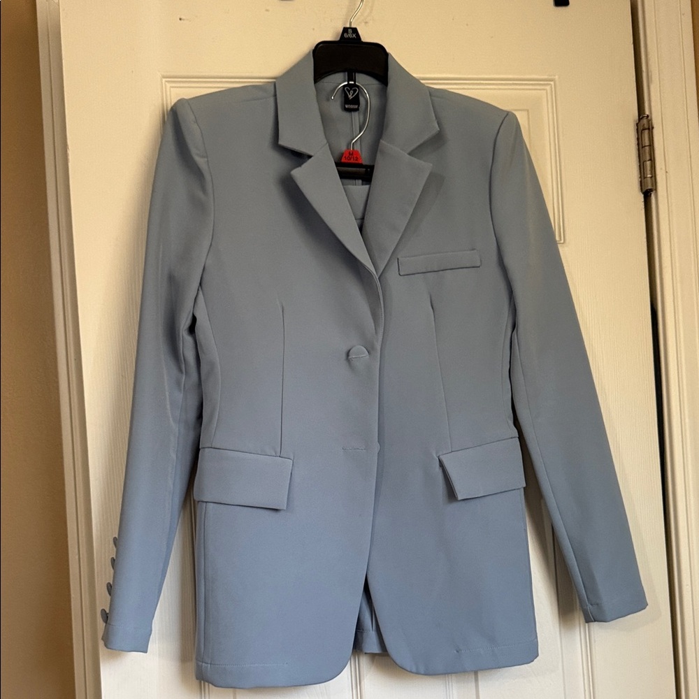 Valerie Stevens Women's Light Blue Blazer